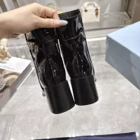 $125.00 USD Prada Boots For Women #1374269