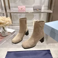 $125.00 USD Prada Boots For Women #1374270