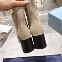 $125.00 USD Prada Boots For Women #1374270