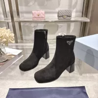 $125.00 USD Prada Boots For Women #1374272