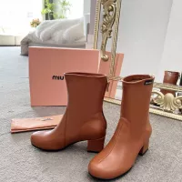 $100.00 USD MIU MIU Boots For Women #1374298