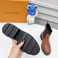 $100.00 USD Louis Vuitton Boots For Women #1374328