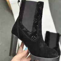 $128.00 USD Louis Vuitton Boots For Women #1376572