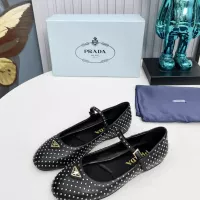 $115.00 USD Prada Flat Shoes For Women #1376597