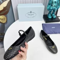 $115.00 USD Prada Flat Shoes For Women #1376597