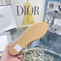 $85.00 USD Christian Dior Flat Shoes For Women #1377886