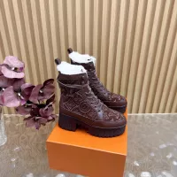 $140.00 USD Louis Vuitton Boots For Women #1378001