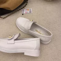 $112.00 USD Chanel Leather Shoes For Women #1378011