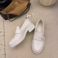 $112.00 USD Chanel Leather Shoes For Women #1378012