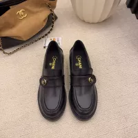 $112.00 USD Chanel Leather Shoes For Women #1378016