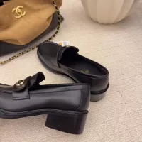 $112.00 USD Chanel Leather Shoes For Women #1378016