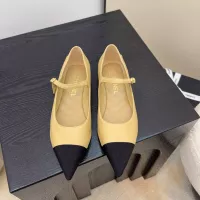 $108.00 USD Chanel Flat Shoes For Women #1378021
