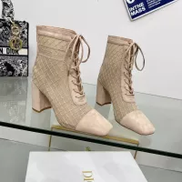 $125.00 USD Christian Dior Boots For Women #1378122
