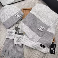 $72.00 USD Chanel Hat and Scarf and Glove Set #1378222