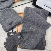 $48.00 USD Prada Hat and Scarf and Glove Set #1378249