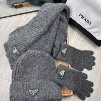 $48.00 USD Prada Hat and Scarf and Glove Set #1378249