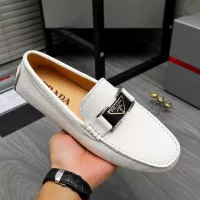 $76.00 USD Prada Leather Shoes For Men #1380618