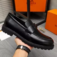 $85.00 USD Hermes Leather Shoes For Men #1380634