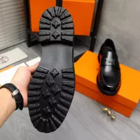 $85.00 USD Hermes Leather Shoes For Men #1380634