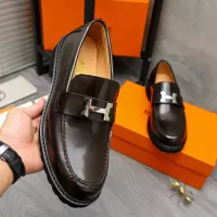 $85.00 USD Hermes Leather Shoes For Men #1380635