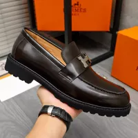 $85.00 USD Hermes Leather Shoes For Men #1380635