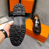 $85.00 USD Hermes Leather Shoes For Men #1380635