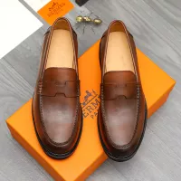 $85.00 USD Hermes Leather Shoes For Men #1380636