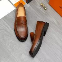 $85.00 USD Hermes Leather Shoes For Men #1380636