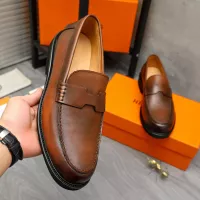 $85.00 USD Hermes Leather Shoes For Men #1380636