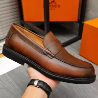 $85.00 USD Hermes Leather Shoes For Men #1380636