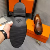 $85.00 USD Hermes Leather Shoes For Men #1380636
