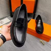 $85.00 USD Hermes Leather Shoes For Men #1380639