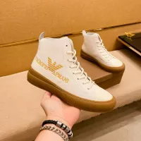 $85.00 USD Armani High Tops Shoes For Men #1380895