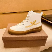 $85.00 USD Armani High Tops Shoes For Men #1380895