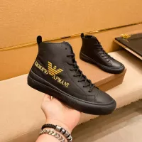 $85.00 USD Armani High Tops Shoes For Men #1380896