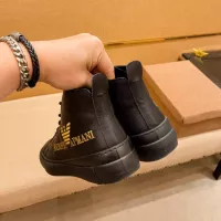 $85.00 USD Armani High Tops Shoes For Men #1380896