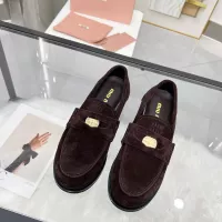 $102.00 USD MIU MIU Leather Shoes For Women #1381084
