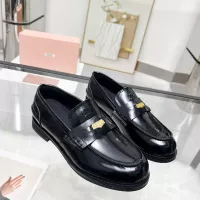 $102.00 USD MIU MIU Leather Shoes For Women #1381086