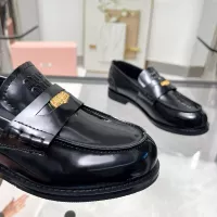 $102.00 USD MIU MIU Leather Shoes For Women #1381086