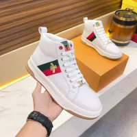 $82.00 USD Gucci High Tops Shoes For Men #1381197