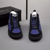 $85.00 USD Armani High Tops Shoes For Men #1381272