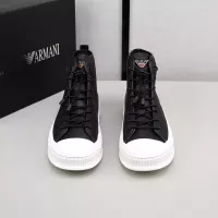 $88.00 USD Armani High Tops Shoes For Men #1381274