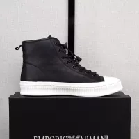 $88.00 USD Armani High Tops Shoes For Men #1381274
