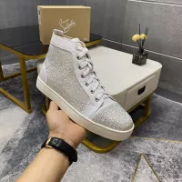 $92.00 USD Christian Louboutin High Top Shoes For Women #1381345