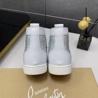$92.00 USD Christian Louboutin High Top Shoes For Women #1381345