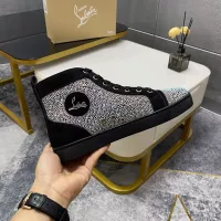 $92.00 USD Christian Louboutin High Top Shoes For Women #1381347