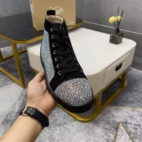 $92.00 USD Christian Louboutin High Top Shoes For Men #1381348