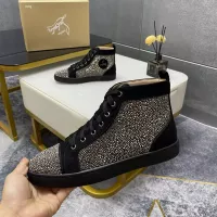 $92.00 USD Christian Louboutin High Top Shoes For Women #1381349