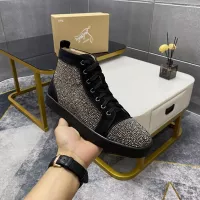 $92.00 USD Christian Louboutin High Top Shoes For Men #1381350