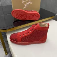 $92.00 USD Christian Louboutin High Top Shoes For Women #1381351